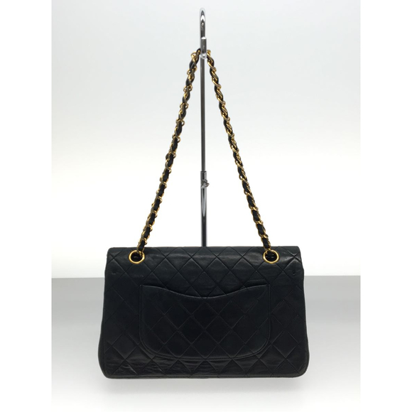 Chanel Matelasse Leather Double Flap Chain Shoulder Bag - Picture 4 of 6